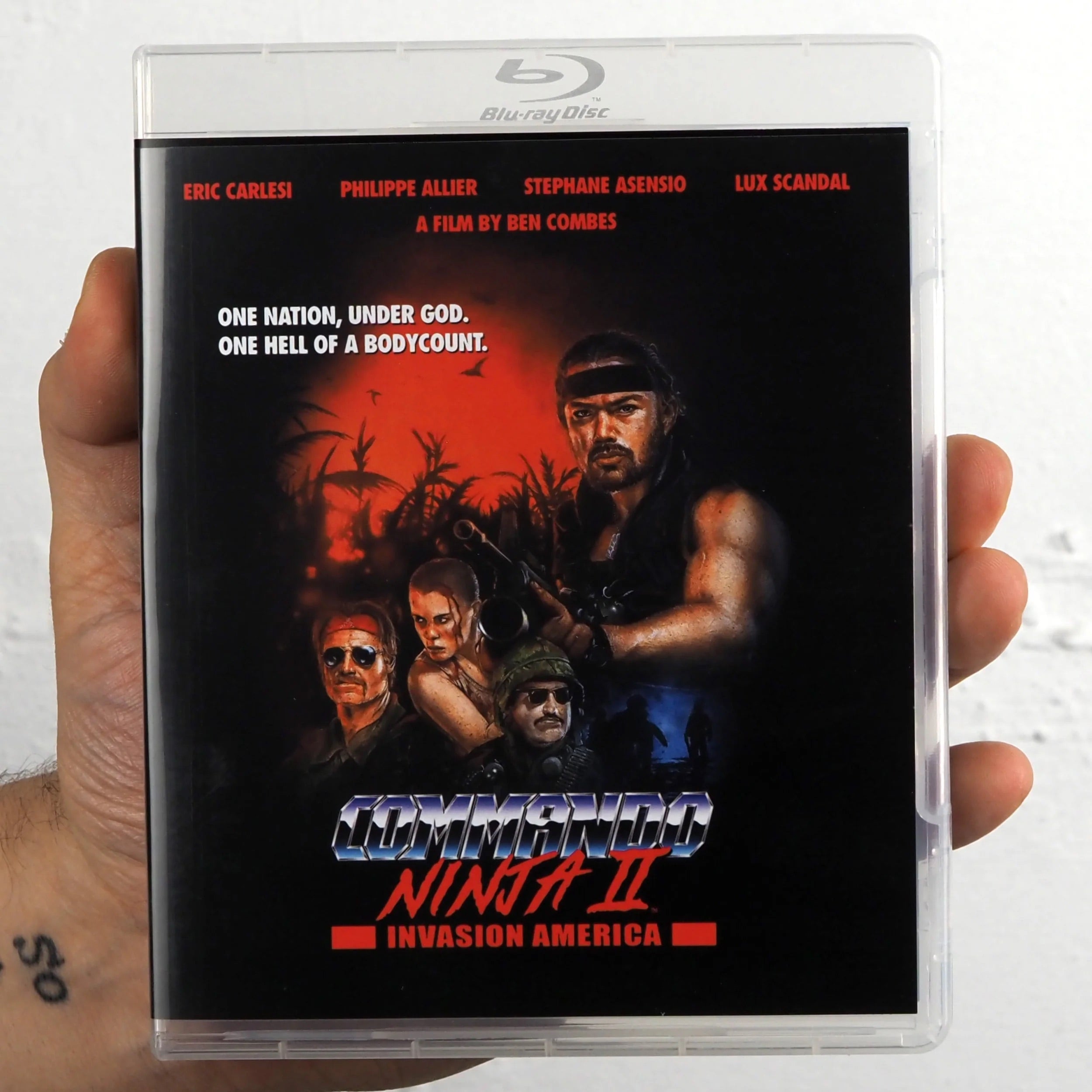 Коммандос-ниндзя 2: Вторжение в Америку (2024) (рус. субтитры) (Blu-ray) Standard Edition