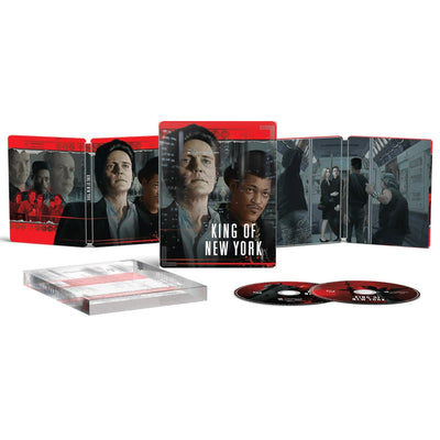 Король Нью-Йорка (1990) (англ. язык) (4K UHD + Blu-ray) Steelbook