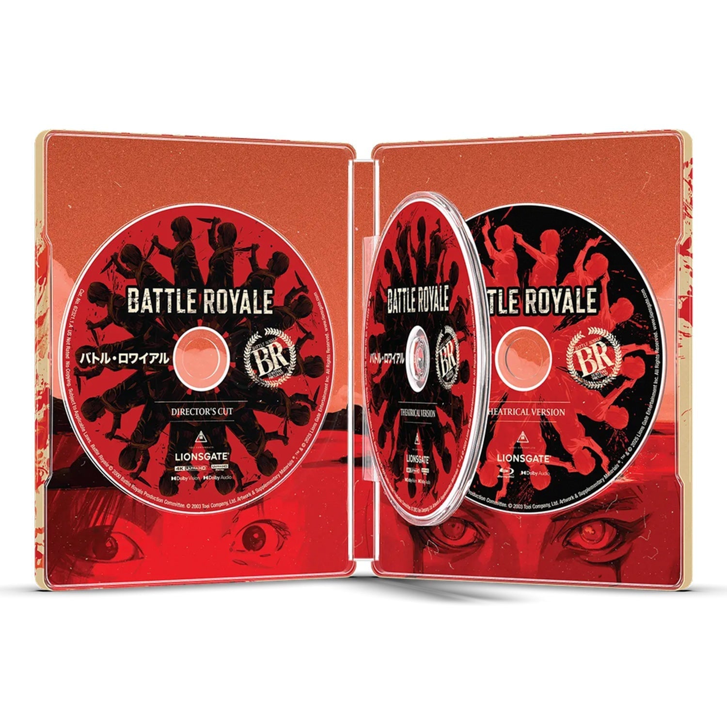 Королевская битва (2000) (англ. язык) (4K UHD + Blu-ray) Steelbook