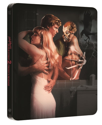 Кошмар на улице Вязов: Коллекция фильмов 1-7 (1984-1994) (англ. язык) (4K UHD + Blu-ray) Steelbook Library Case Collection [Includes 3D Glasses]