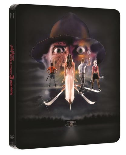 Кошмар на улице Вязов: Коллекция фильмов 1-7 (1984-1994) (англ. язык) (4K UHD + Blu-ray) Steelbook Library Case Collection [Includes 3D Glasses]