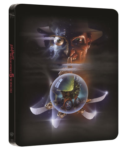 Кошмар на улице Вязов: Коллекция фильмов 1-7 (1984-1994) (англ. язык) (4K UHD + Blu-ray) Steelbook Library Case Collection [Includes 3D Glasses]