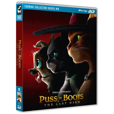 Кот в сапогах: Последнее желание (2022) (англ. язык) (3D Blu-ray) Turbine Collector Series #18 (Blu-ray 3D)