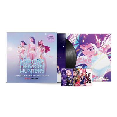 KPop Demon Hunters (Soundtrack from the Netflix Film) (Black Vinyl LP)