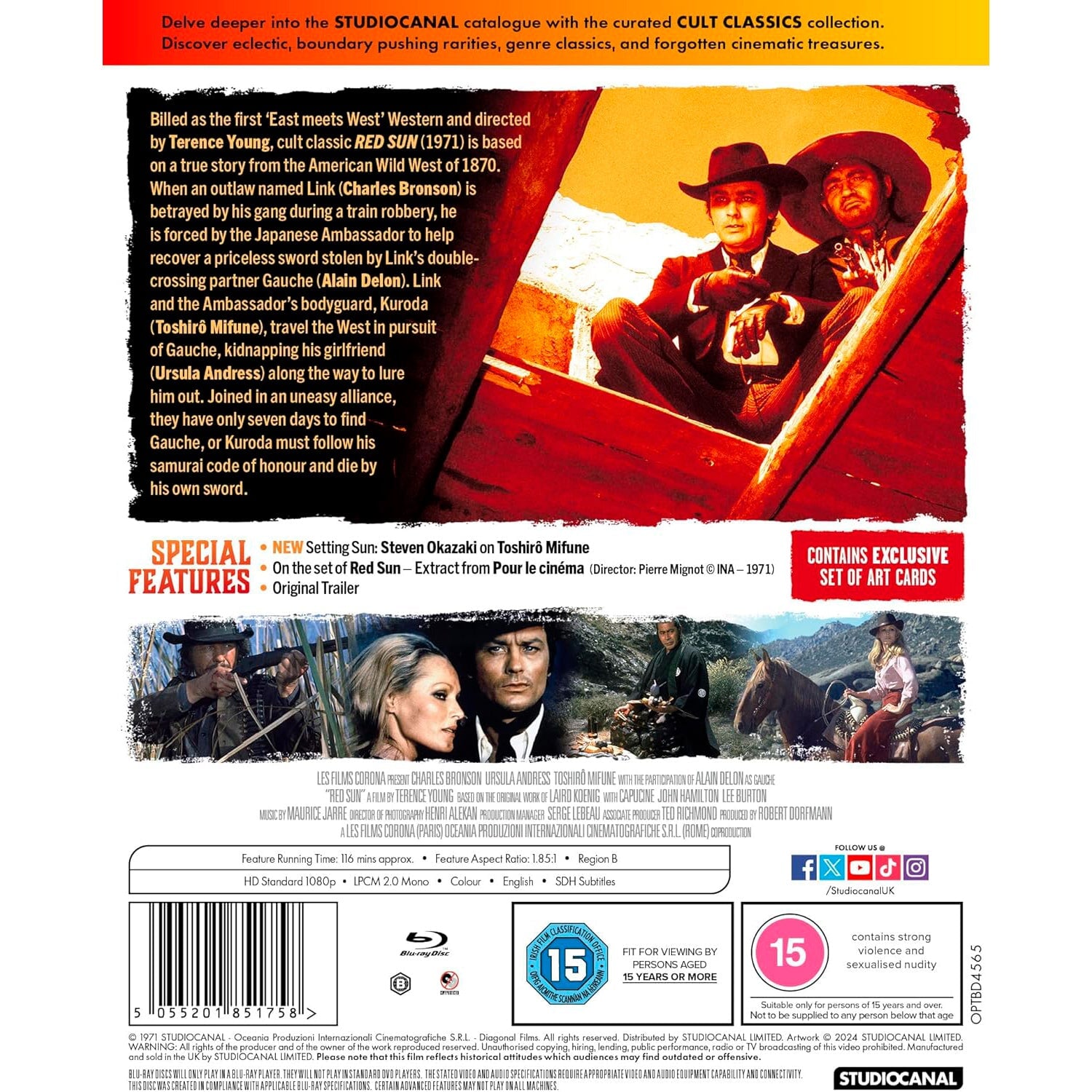 Red Sun (Soleil rouge) (1971) (Blu-ray) [Cult Classics] – Bluraymania