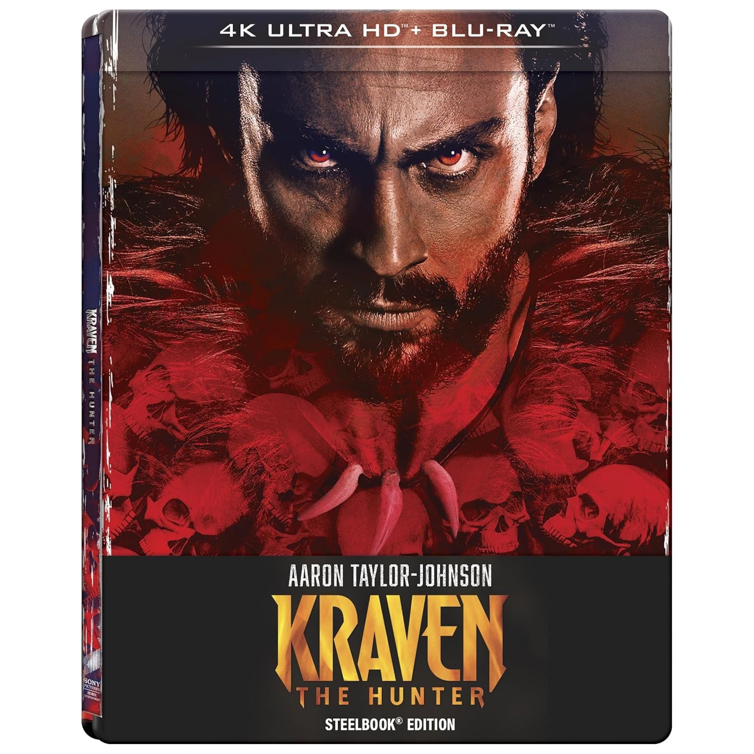 Крейвен-охотник (2024) (англ. язык) (4K UHD + Blu-ray) Steelbook