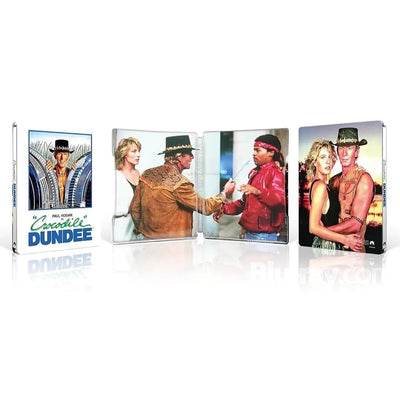 Крокодил Данди (1986) (англ. язык) (4K UHD + Blu-ray) Steelbook