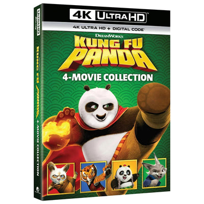 Кунг-фу Панда 1-4 (2008-2024) (англ. язык) (4K UHD)