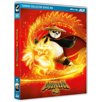 Кунг-фу Панда 4 (2024) (англ. язык) (3D Blu-ray) Turbine Collector Series #16 (Blu-ray 3D)