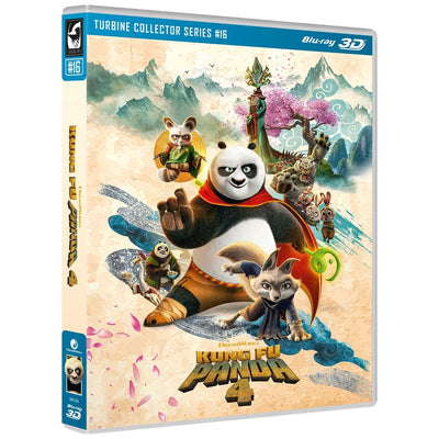Кунг-фу Панда 4 (2024) (англ. язык) (3D Blu-ray) Turbine Collector Series #16 (Blu-ray 3D)