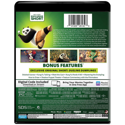 Кунг-фу Панда 4 (2024) (англ. язык) (4K UHD + Blu-ray)