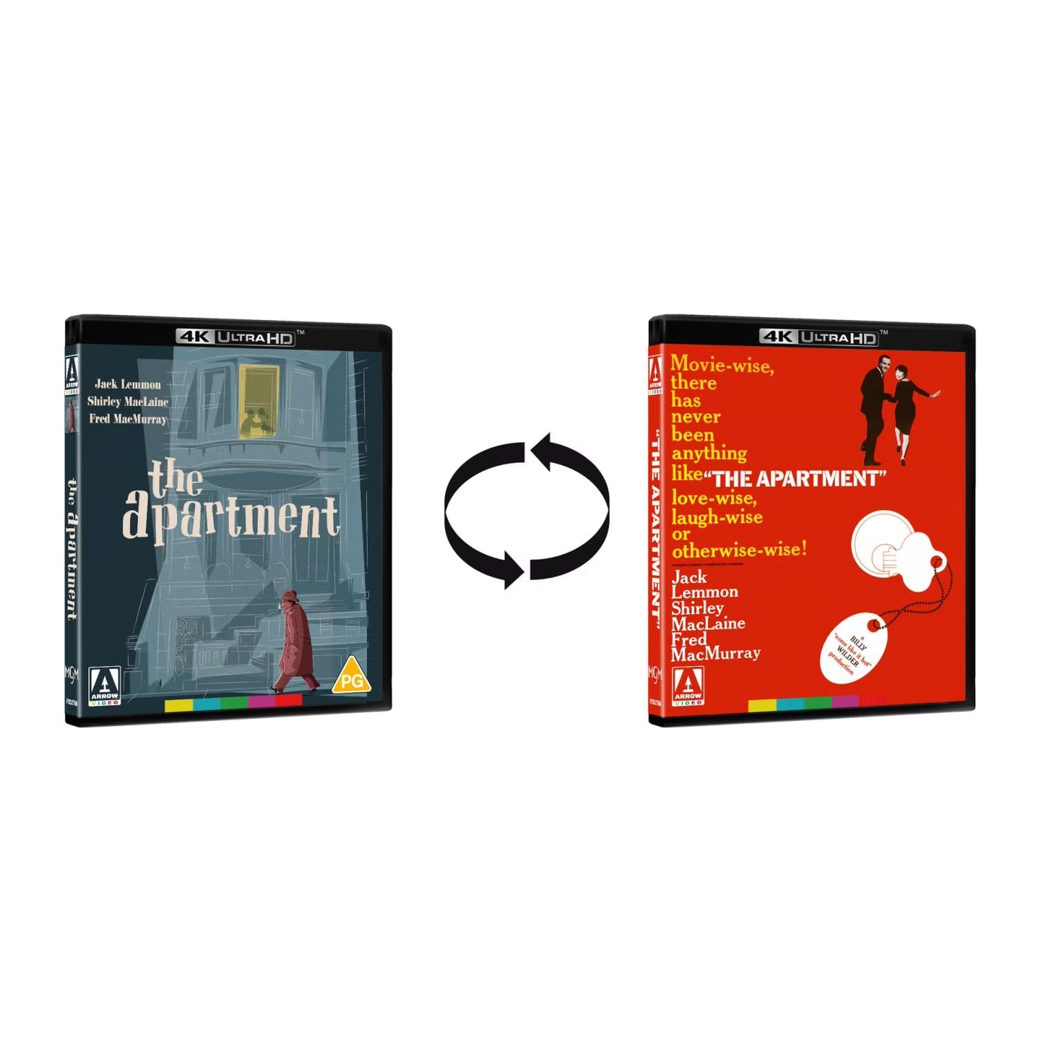 Квартира (1960) (англ. язык) (4K UHD Blu-ray) Limited Edition