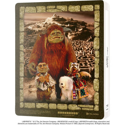 Лабиринт (1986) (англ. язык) (4K UHD + Blu-ray + Bonus Disc) Steelbook