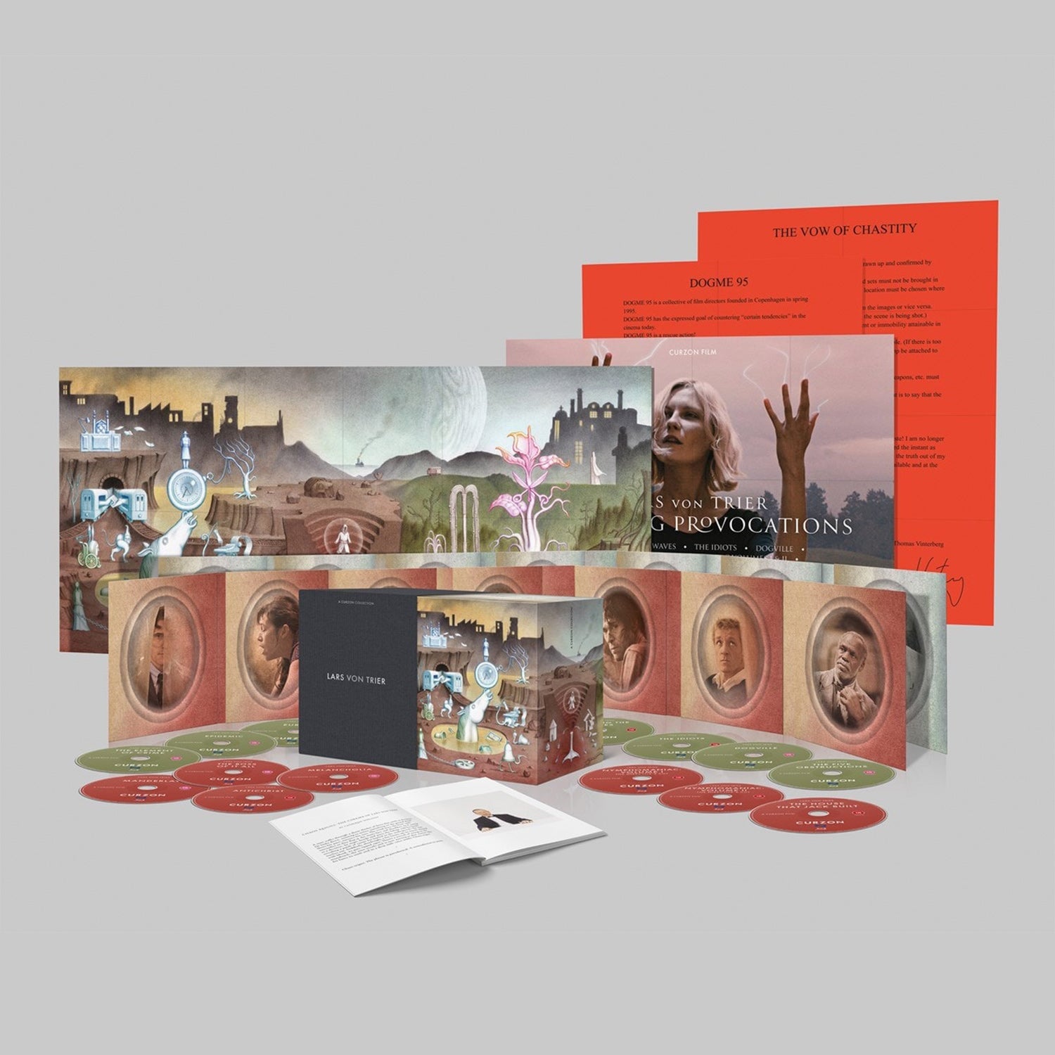 Ларс фон Триер: Коллекция (1978-2018) (англ. язык) (14 Blu-ray) Limited Edition