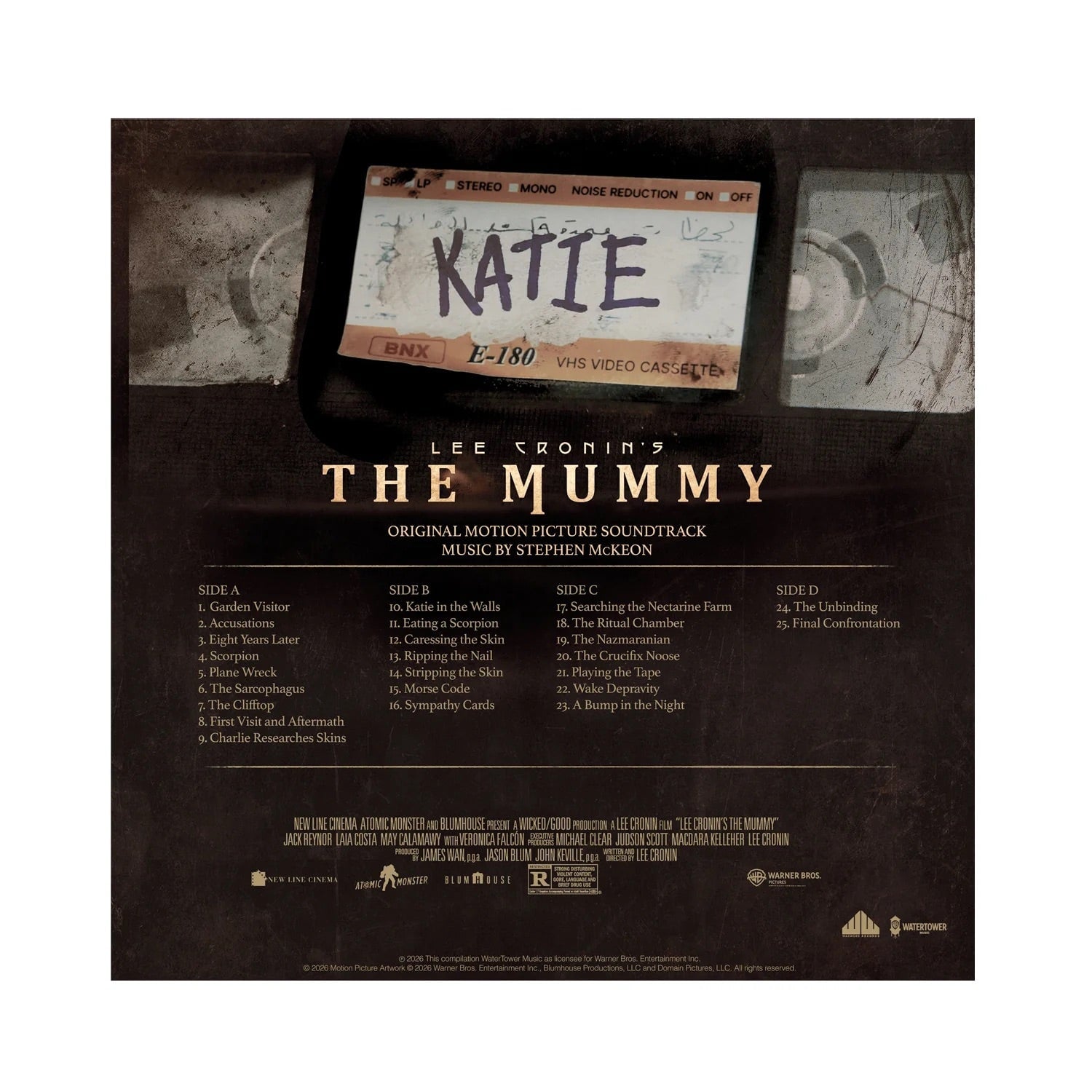 Lee Cronin's The Mummy (Original Motion Picture Soundtrack) (Blood & Sand Colored Vinyl 2LP)
