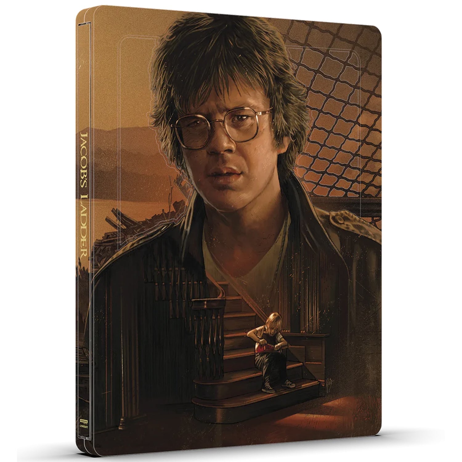 Лестница Иакова (1990) (англ. язык) (4K UHD + Blu-ray) Steelbook