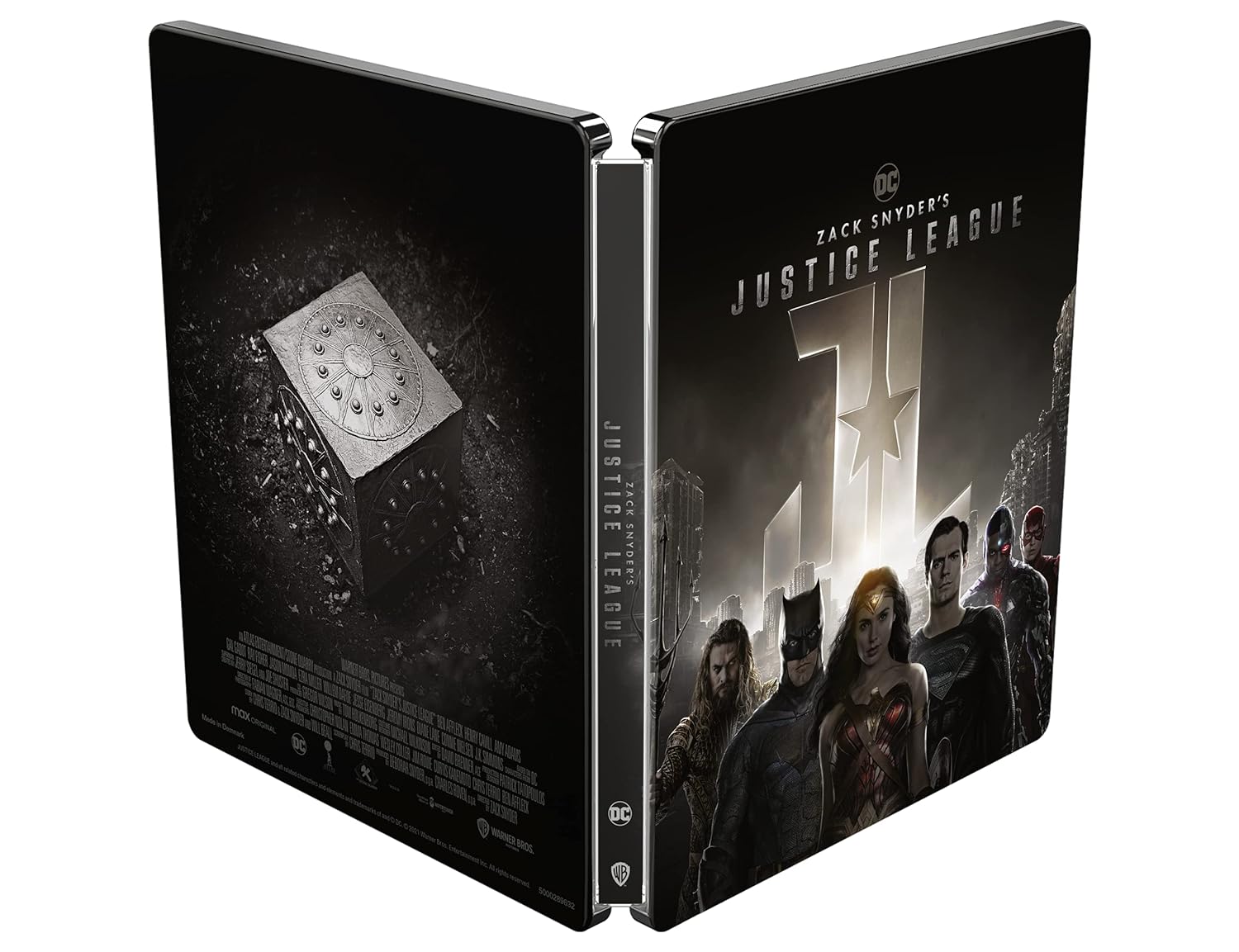 Лига справедливости Зака Снайдера (англ. язык) (4K UHD + Blu-ray) Steelbook "Characters"