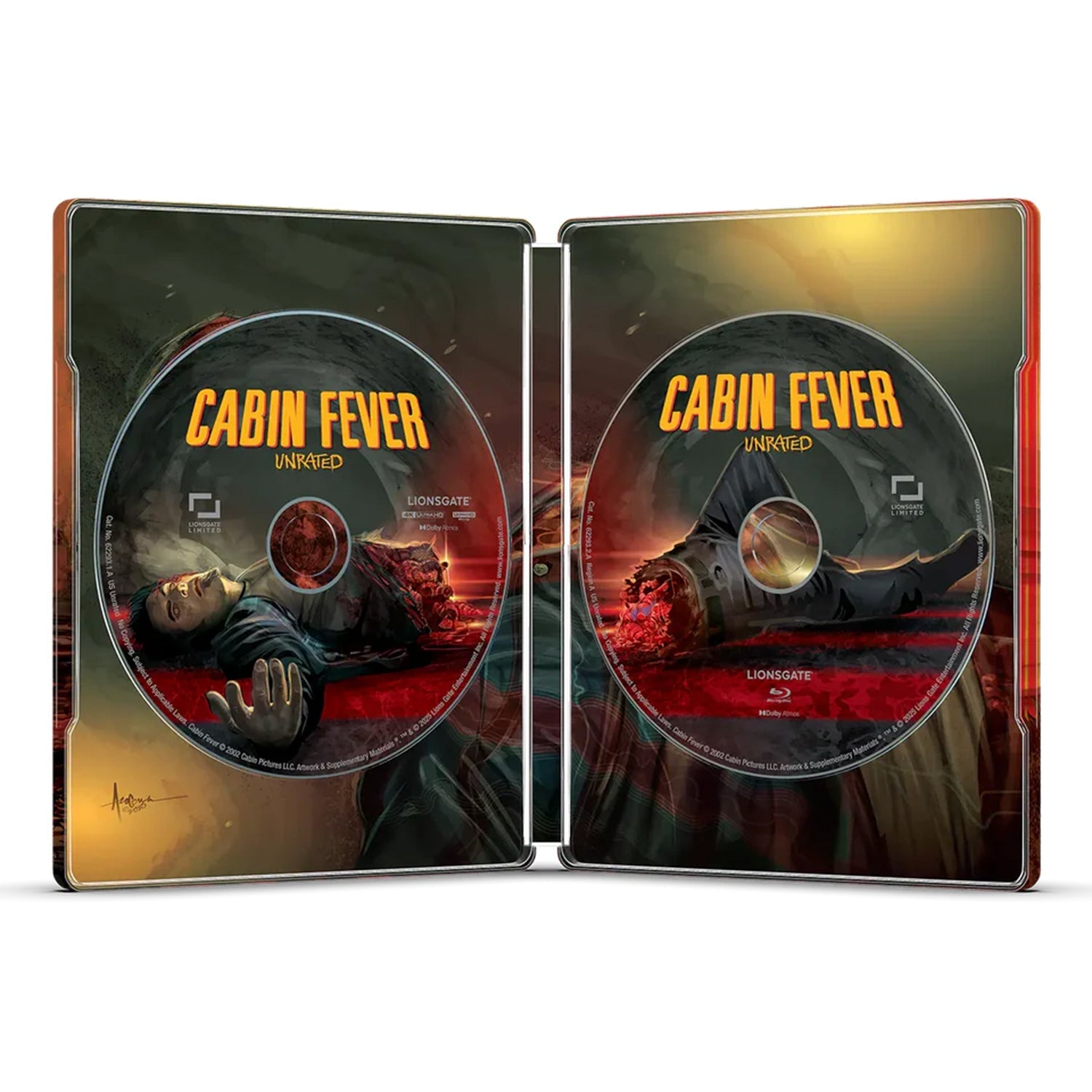 Лихорадка (2002) (англ. язык) (4K UHD + Blu-ray) Steelbook