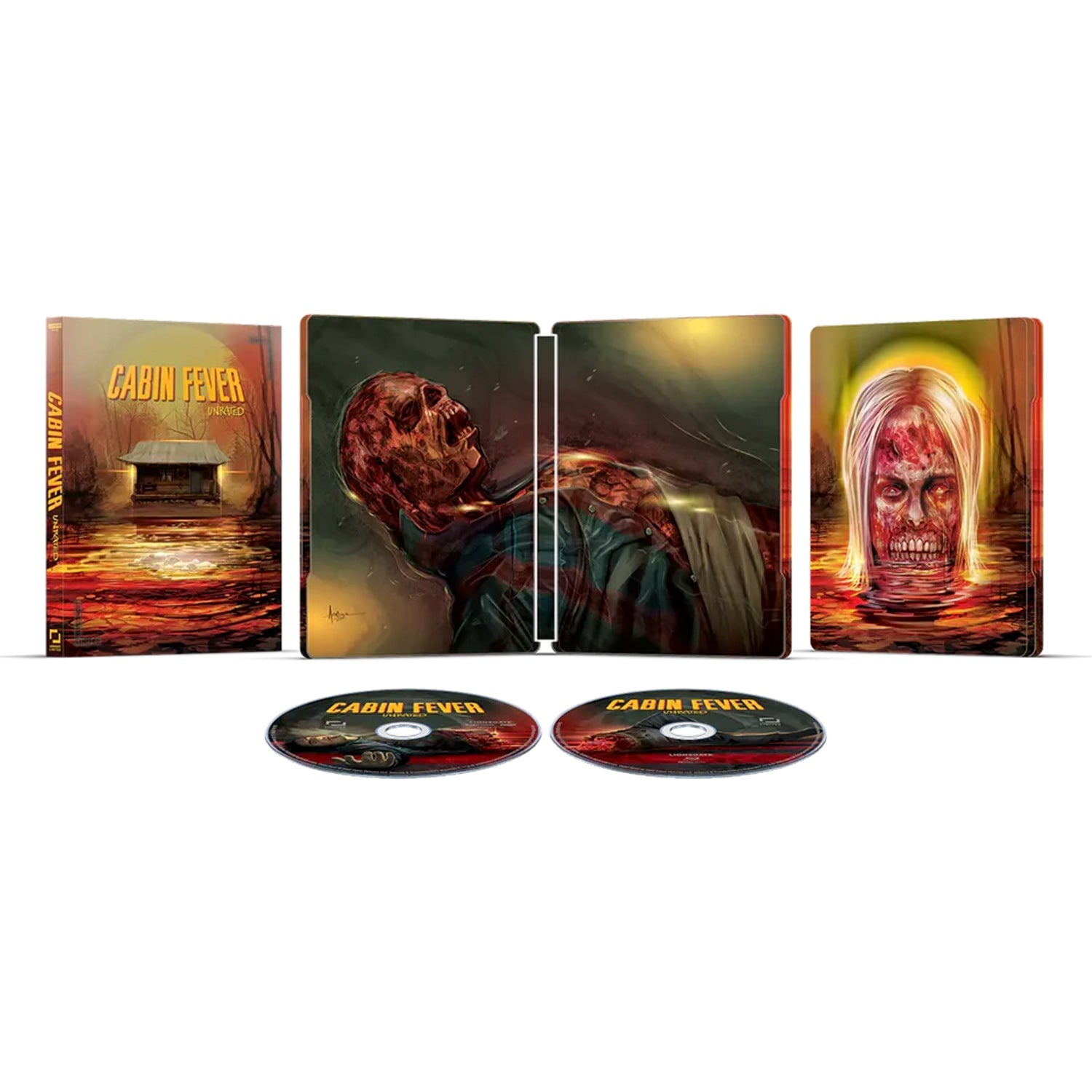 Лихорадка (2002) (англ. язык) (4K UHD + Blu-ray) Steelbook