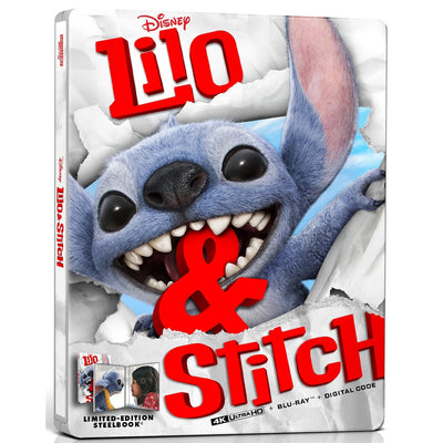 Лило и Стич (2025) (англ. язык) (4K UHD + Blu-ray) Steelbook