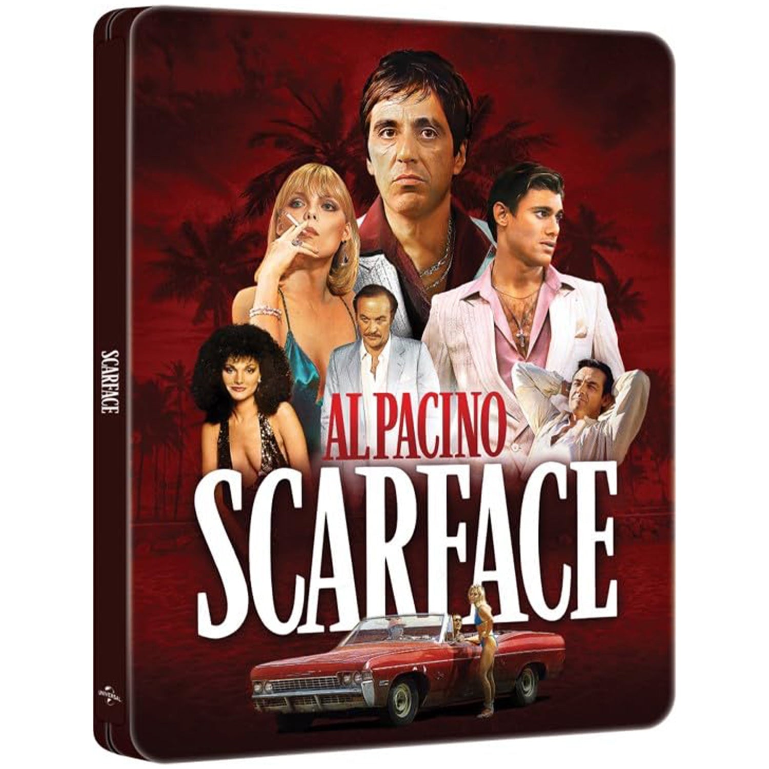 Лицо со шрамом (1983) (англ. язык) (4K UHD + Blu-ray) Ultimate Collector's Edition SteelBook