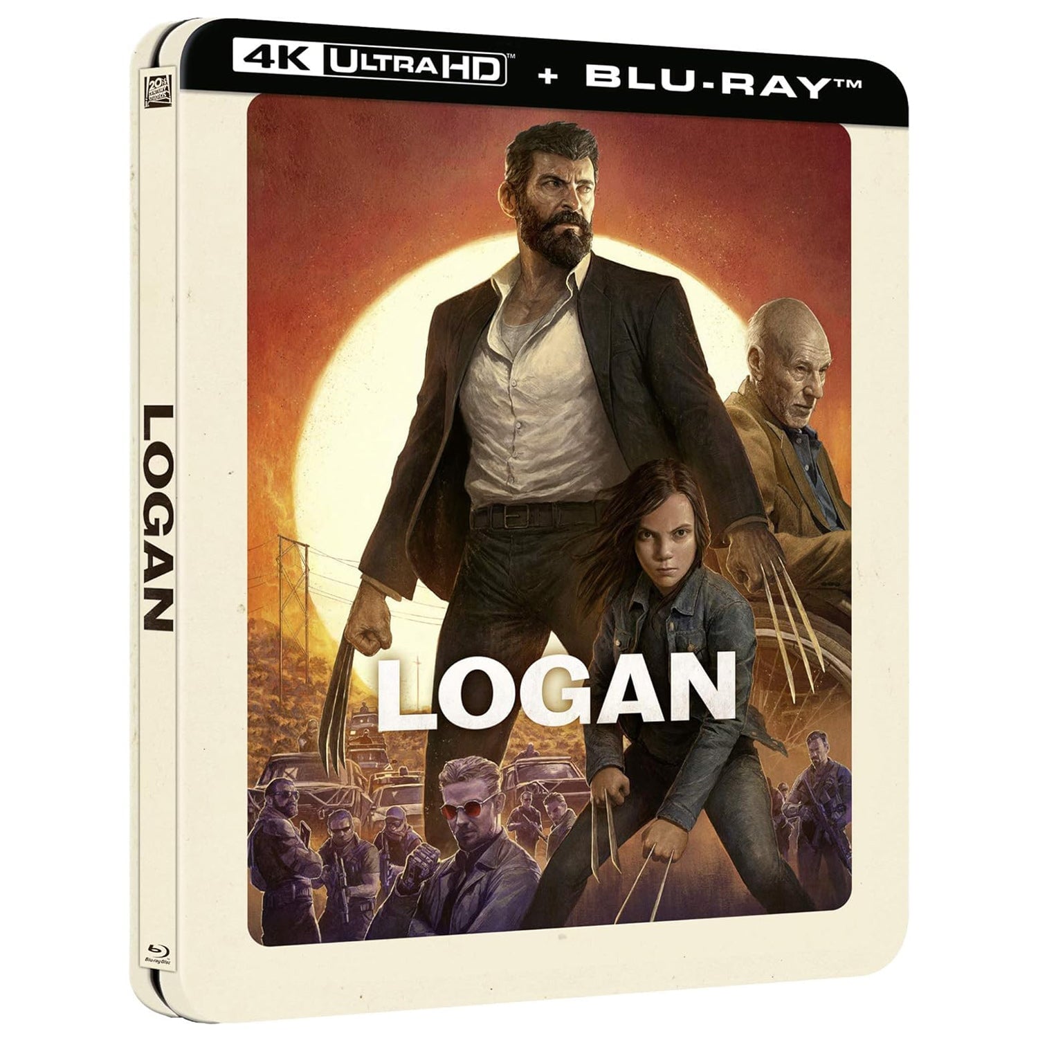 Логан (4K UHD + Blu-ray) Steelbook