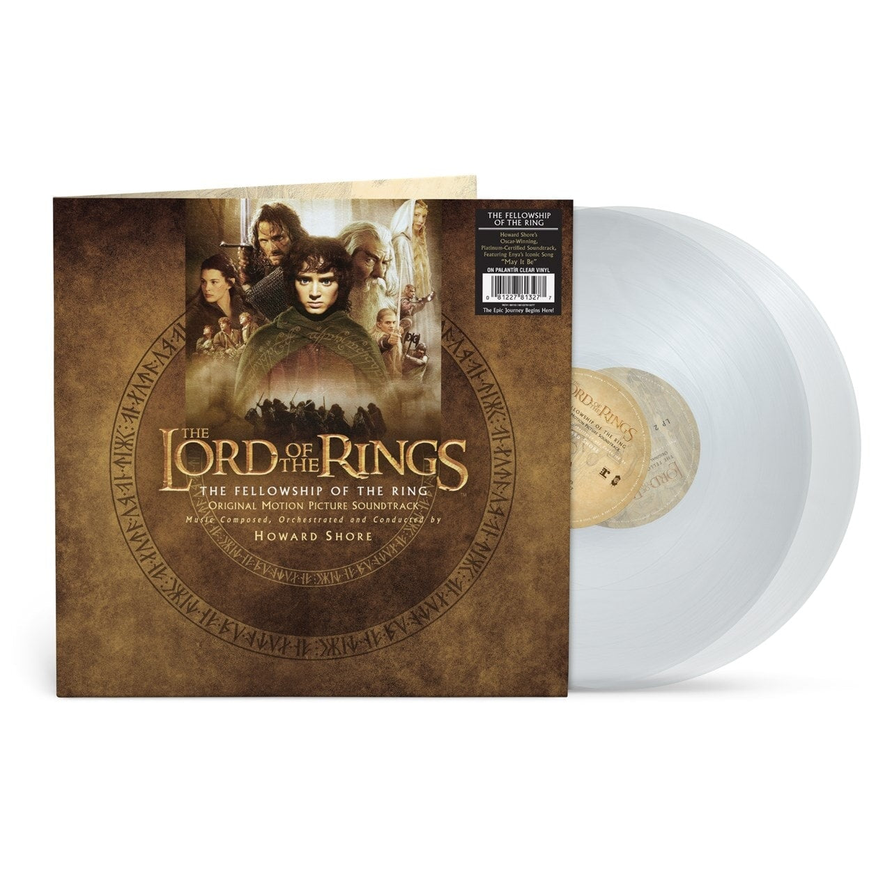 Lord Of The Rings: Fellowship of the Ring (Original Motion Picture Soundtrack) (Exclusive Palantir Clear Vinyl 2LP)