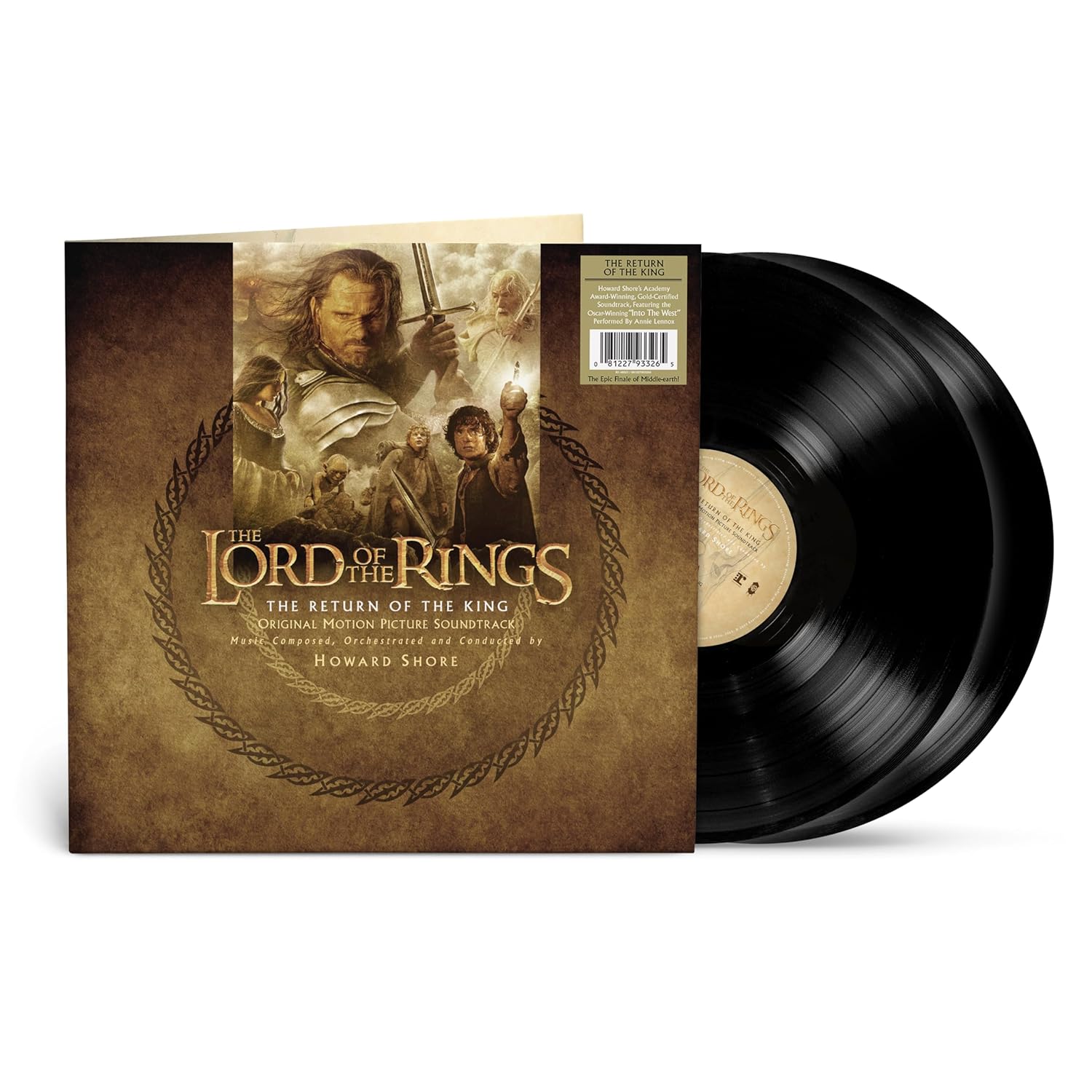 Lord Of The Rings: The Return of the King (Original Motion Picture Soundtrack) (Black Vinyl 2LP)