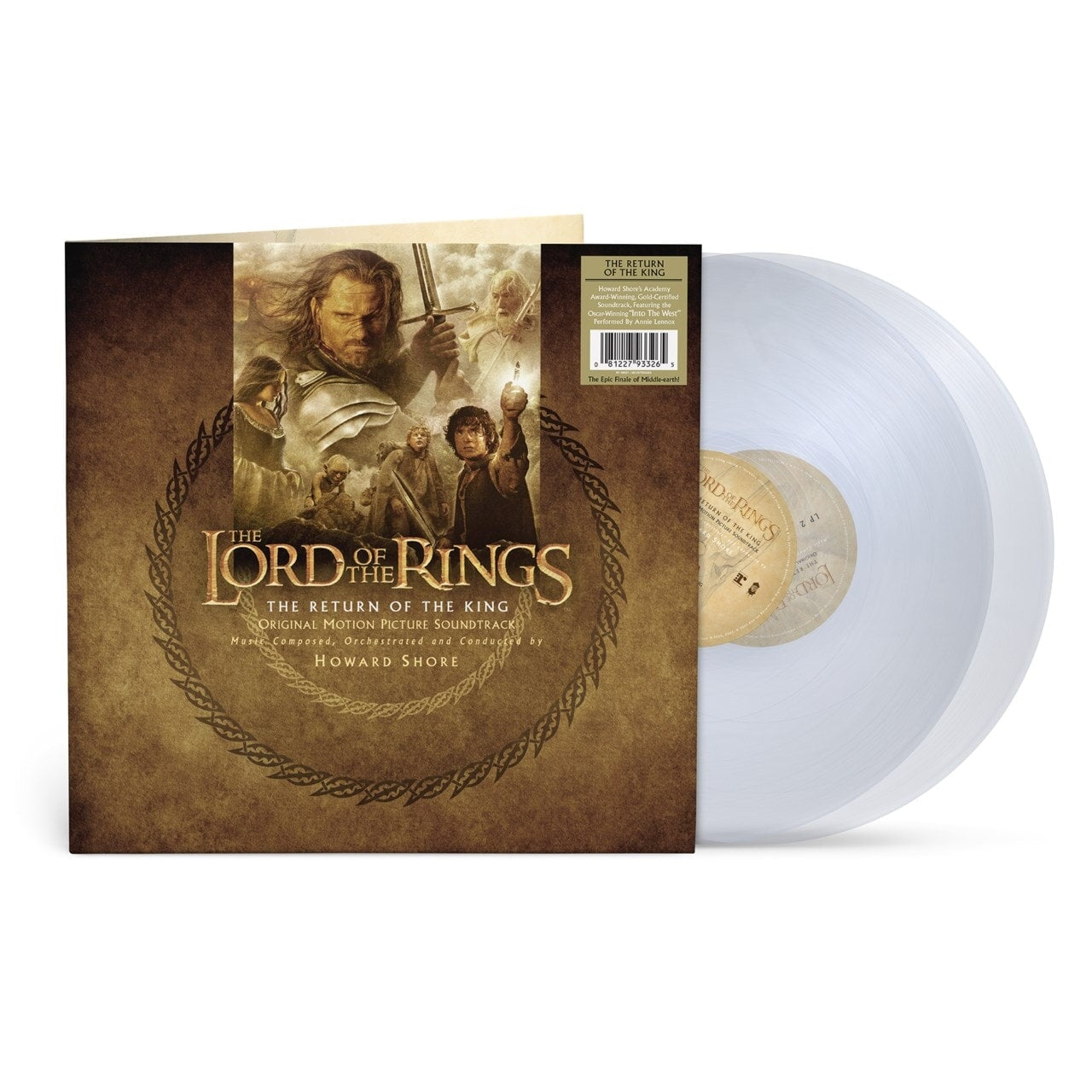 Lord Of The Rings: The Return of the King (Original Motion Picture Soundtrack) (Exclusive Palantir Clear Vinyl 2LP)