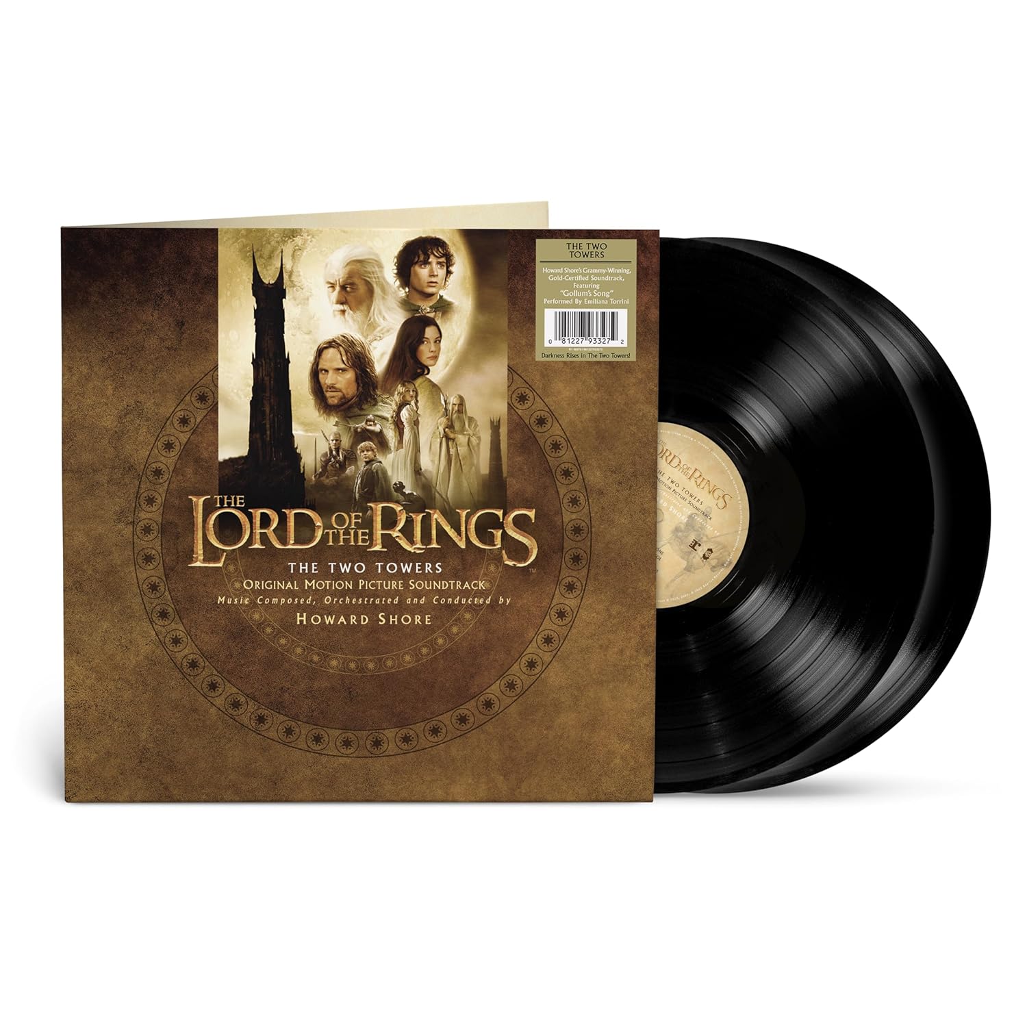 Lord Of The Rings: The Two Towers (Original Motion Picture Soundtrack) (Black Vinyl 2LP)