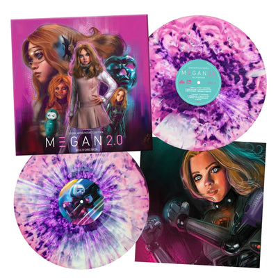 M3GAN 2.0 (Original Motion Picture Soundtrack) [20th Anniversary Edition] (Translucent Pink & White with Purple Splatter Vinyl 2LP)