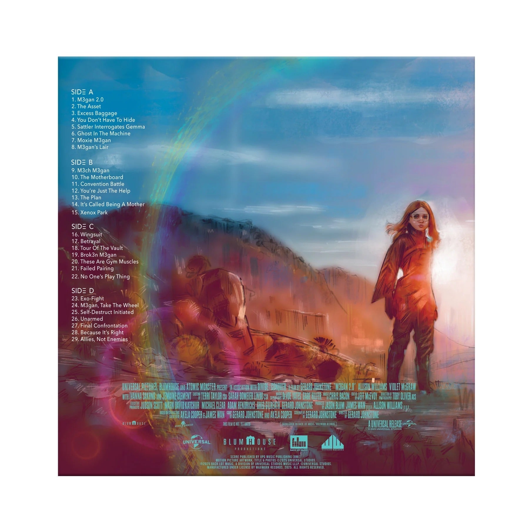 M3GAN 2.0 (Original Motion Picture Soundtrack) [20th Anniversary Edition] (Translucent Pink & White with Purple Splatter Vinyl 2LP)