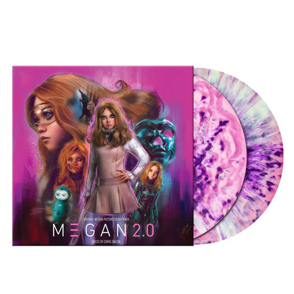M3GAN 2.0 (Original Motion Picture Soundtrack) [20th Anniversary Edition] (Translucent Pink & White with Purple Splatter Vinyl 2LP)