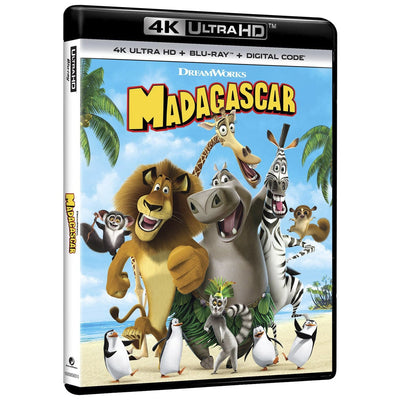 Мадагаскар (2005) (англ. язык) (4K UHD + Blu-ray)
