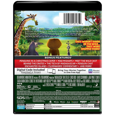 Мадагаскар (2005) (англ. язык) (4K UHD + Blu-ray)