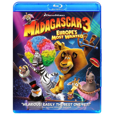 Мадагаскар 3 (Blu-ray)