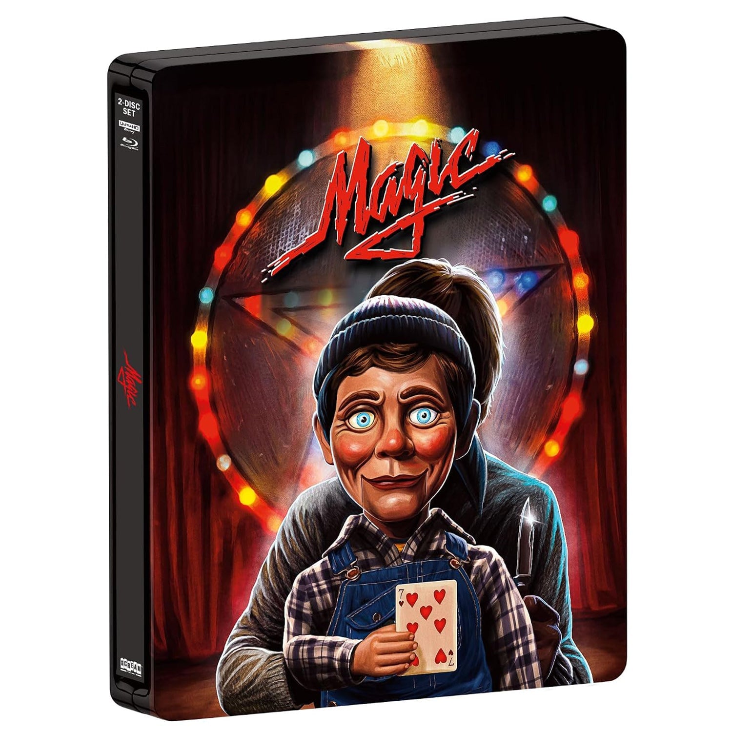 Магия (1978) (англ. язык) (4K UHD + Blu-ray) Steelbook