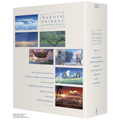 Макото Синкай: Антология (2002-2019) (англ. язык) (6 Blu-ray) Limited Edition