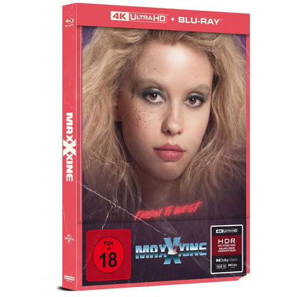 Максин XXX (2024) (англ. язык) (4K UHD + Blu-ray) Mediabook [Cover B]