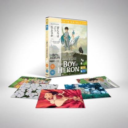 Мальчик и птица (2023) (англ. язык) (4K UHD + Blu-ray) Limited Edition Slipcover + Exclusive Artcards