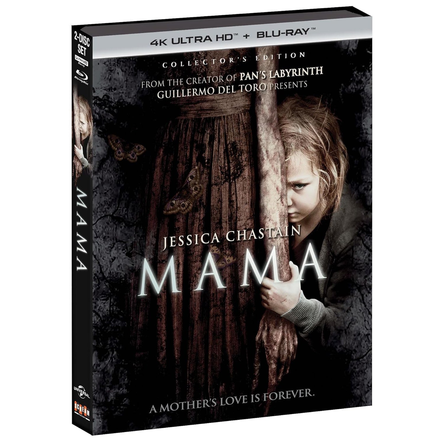 Мама (2013) (англ. язык) (4K UHD + Blu-ray)