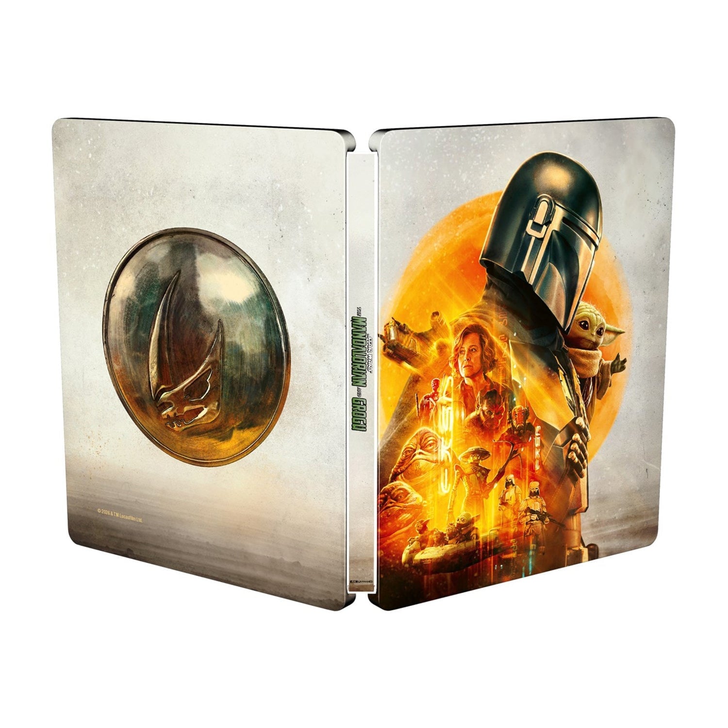 Мандалорец и Грогу (2026) (англ. язык) (4K UHD + Blu-ray) Steelbook