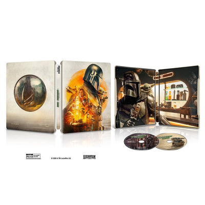 Мандалорец и Грогу (2026) (англ. язык) (4K UHD + Blu-ray) Steelbook Beskar Collector’s Edition