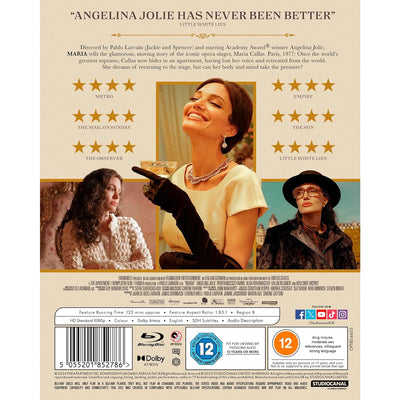 Мария (2024) (англ. язык) (Blu-ray)