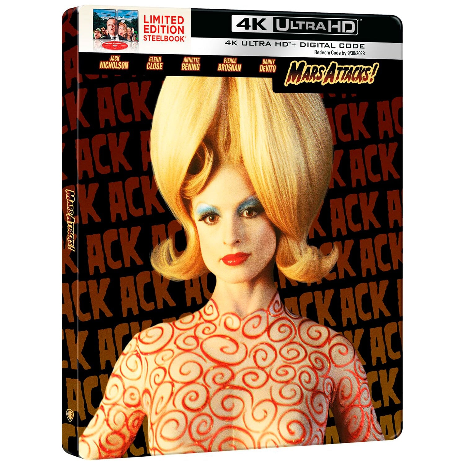 Марс атакует! (1996) (англ. язык) (4K UHD Blu-ray) Steelbook [30th Anniversary]