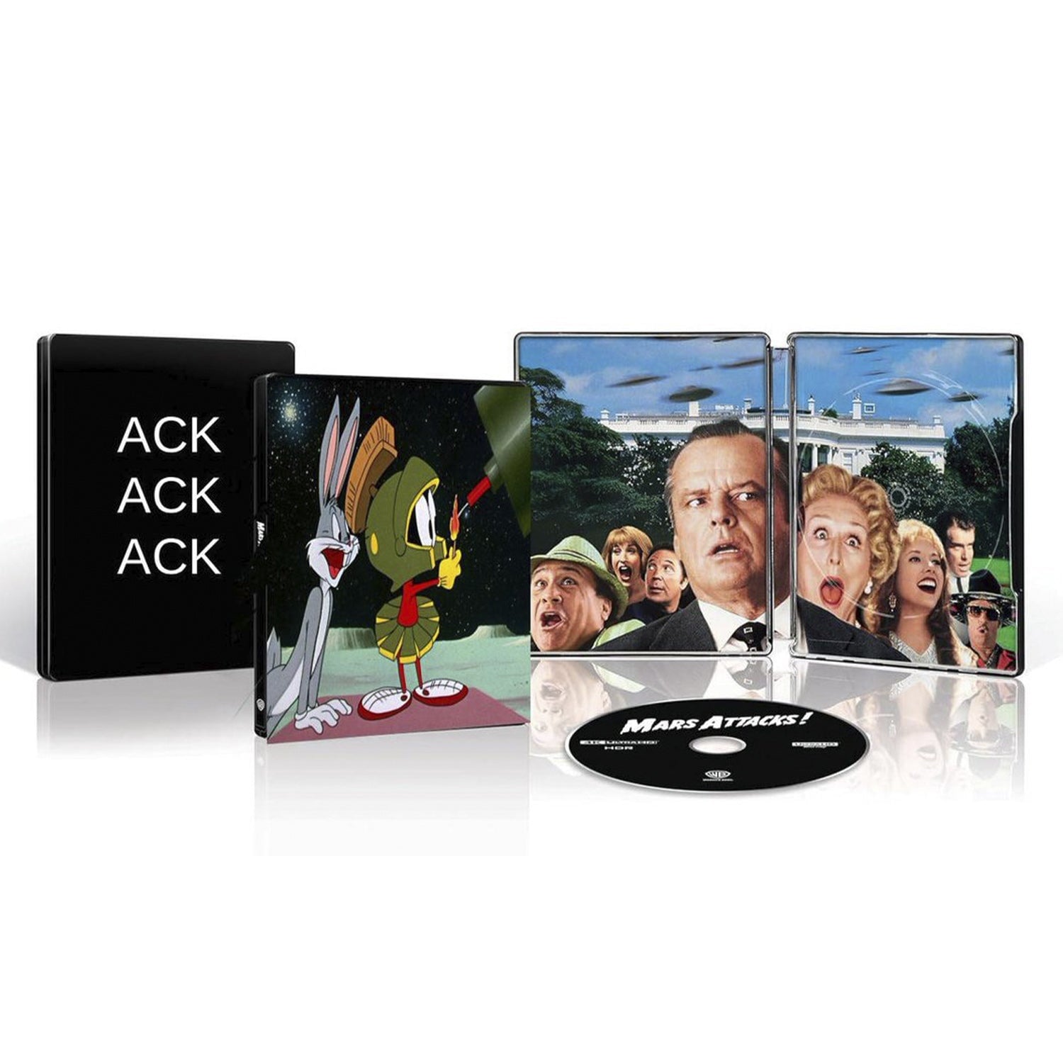 Марс атакует! (1996) (англ. язык) (4K UHD Blu-ray) Steelbook [30th Anniversary]