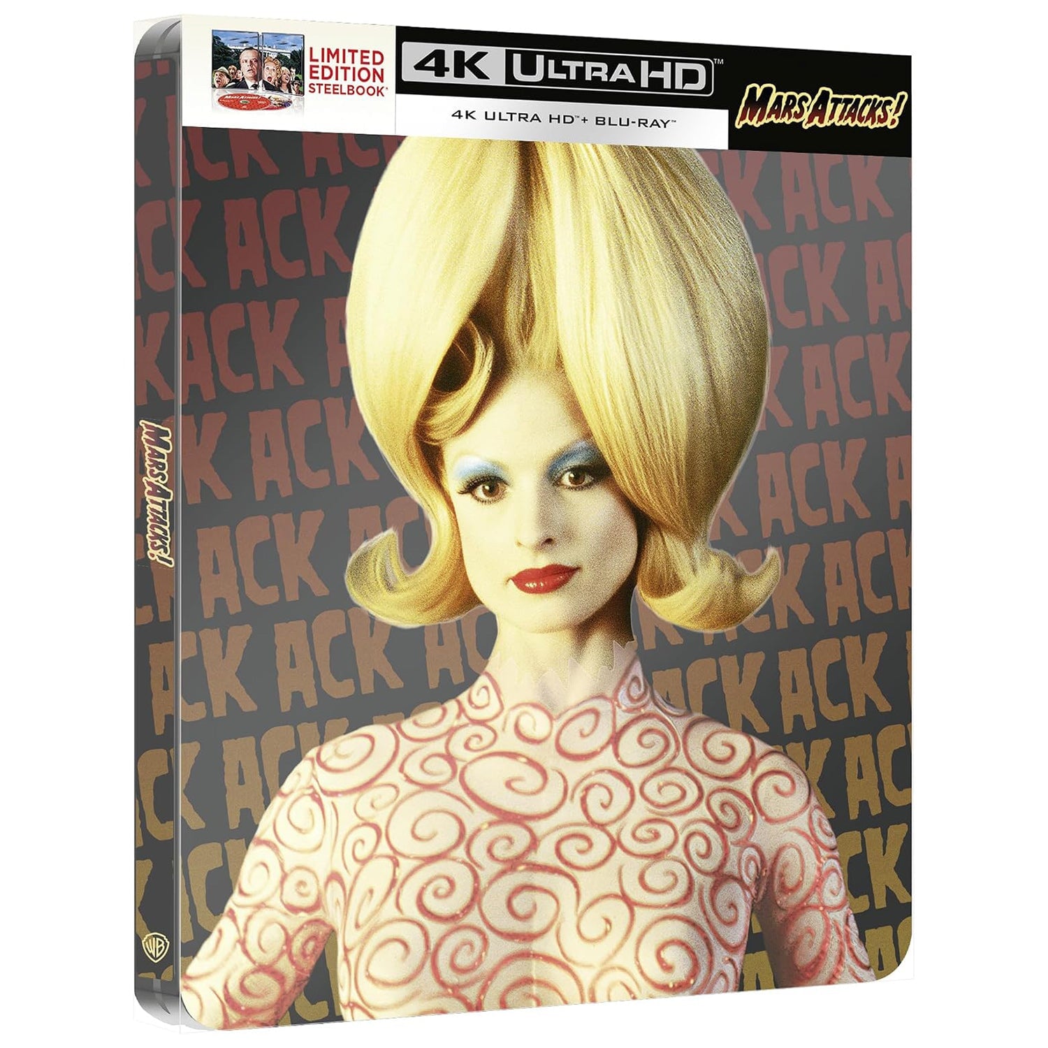 Марс атакует! (1996) (англ. язык) (4K UHD + Blu-ray) Steelbook [30th Anniversary]