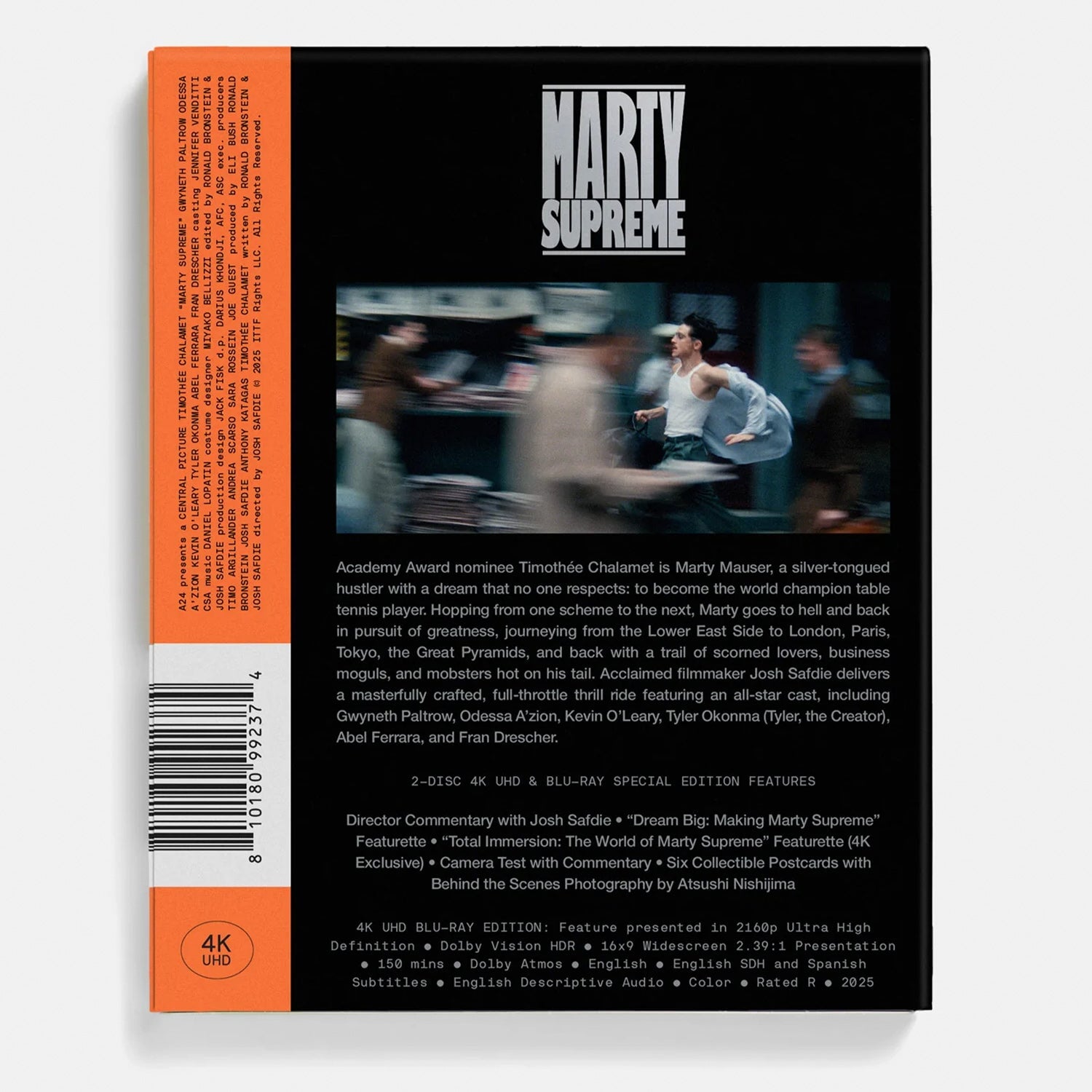 Марти Великолепный (2025) (англ. язык) (4K UHD + Blu-ray) DigiPack