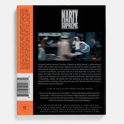 Марти Великолепный (2025) (англ. язык) (4K UHD + Blu-ray) DigiPack