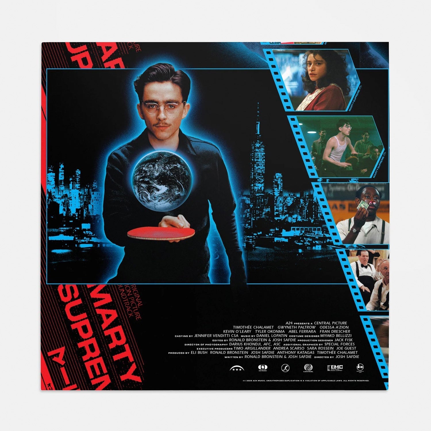 Marty Supreme (Original Motion Picture Soundtrack) (Transparent & Black Vinyl 2LP)